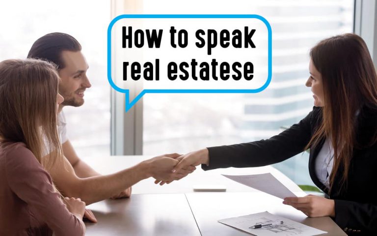 How to speak ‘real estatese’