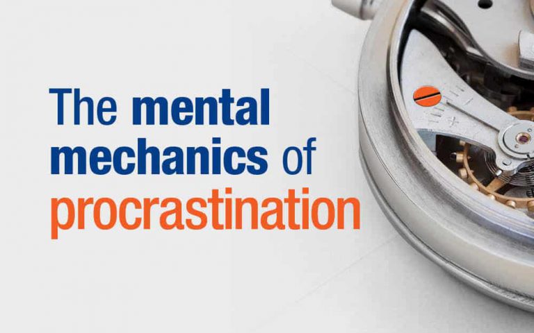 The mental mechanics of procrastination