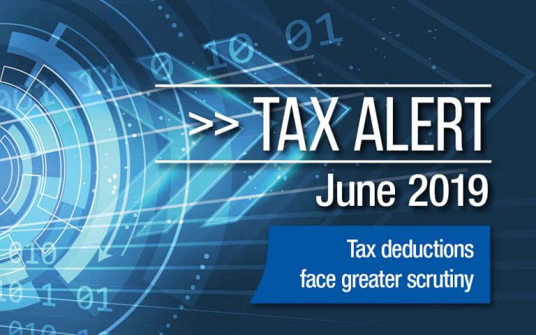 Tax Alert – June 2019