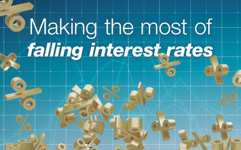 Making the most of falling interest rates