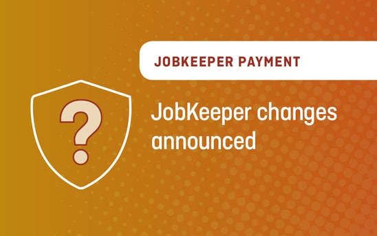JobKeeper changes announced