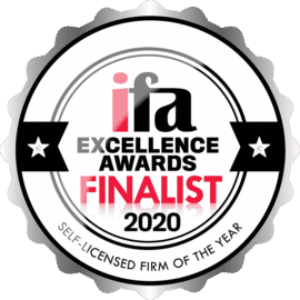 IFA Advice Firm Finalist 2020 - Self-Licensed Firm of the Year