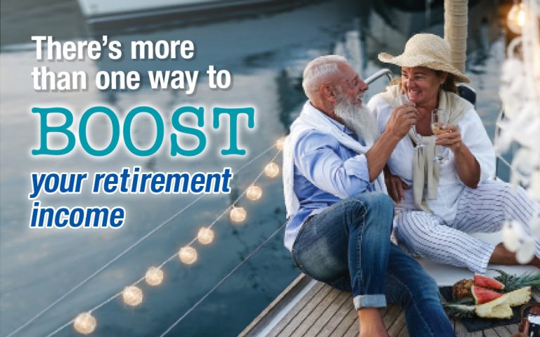 There’s more than one way to boost retirement income