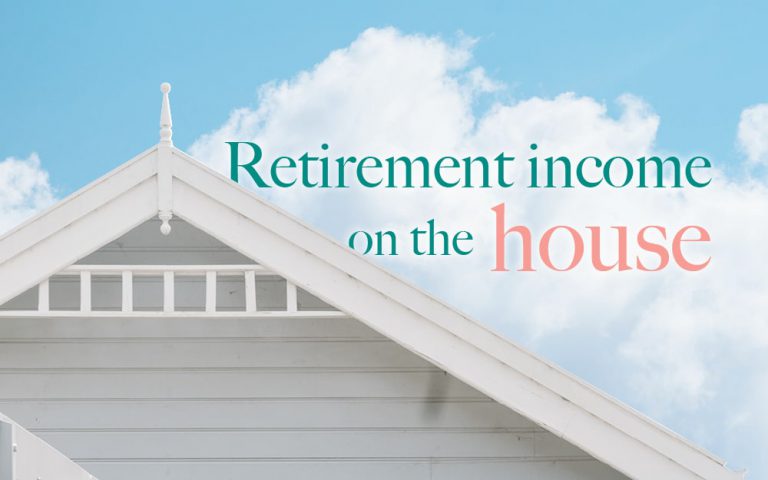 Retirement income on the house
